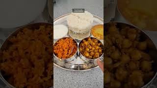 Indian Lunch Box Recipe😋 | Aadi Special Vegetarian Menu | Bhuvana Tamil Vlogs Denmark #shorts #lunch