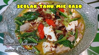 SEBLAK TAHU MIE BASO || masakan rumahan