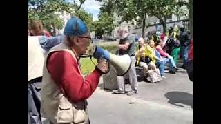 Manifestation des gilets jaunes le 06/07/2024. Jean Michel.