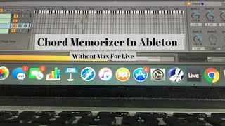 Ableton Left Hand Chord Memorizer