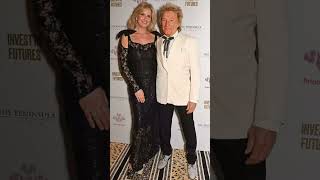 Rod Stewart and Penny Lancaster Celebrate 17 Years of Marriage | A Heartwarming Love Story #shorts