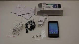 Розпаковка: Мобильный телефон Lenovo A1000 Black