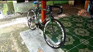 Membangun sepeda balap jadul jadi Gravel bike /Cyclocross 700 x 35c Cosmic