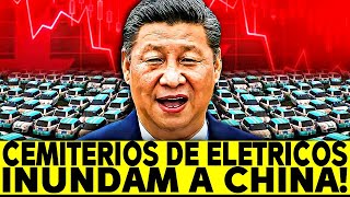 Fabricantes Chineses de ELÉTRICOS Estão FALINDO, Deixando Enormes CEMITÉRIOS DE CARROS Para Trás!