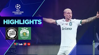 Sturm Graz vs Sporting Lisbon | Đội bóng cũ Ronaldo phô diễn sức mạnh | Champions League 24/25