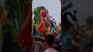 Ganpati bappa visarjan seen in the mumbai lalbaghcha Raja #shortsfeed #shortvideo #shortfeed #shorts