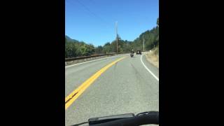 Nearing Mt. Index September 10, 2015 Highway 2 on a sunny day