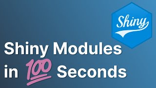 Shiny Modules in 100 Seconds