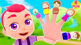 Finger Family Song + More Nursery Rhymes for Kids