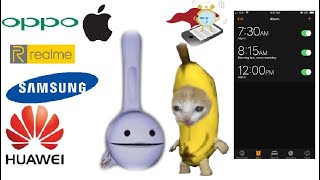 BANANA CAT CRYING and OTAMATONE but mobile alarms