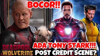 BOCOR! Post Credit Scene DEADPOOL & WOLVERINE ADA IRONMAN? TONY STARK KEMBALI LAGI! TONY STARK HIDUP