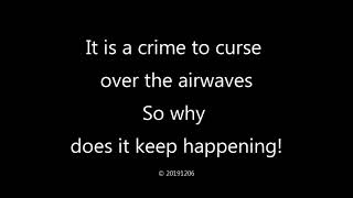 20191206 Cursing over the airwaves by Station 26 & Mount Carmel Borough Police Lt. David Donkochik