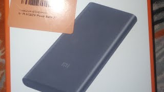 MI 10000 mAh Power bank (PLM09ZM,2i) Unboxing video