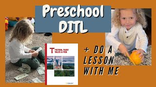 Preschool Homeschool Day in the Life || Sonlight T Do a Lesson With Me