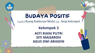 Ruang Kolaborasi Modul 1.4 Budaya Positif