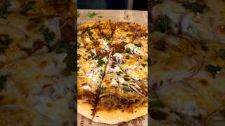 You have to try this Chicken Mole Pizza Recipe #shorts