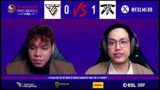 Fnatic Onic PH vs JP Niners Game 2 Snapdragon Pro Series Season 6