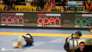 CC: Michael Liera Jr. vs. Kevin Mahecha - Brown Belt Finals - 2014 Pan Ams