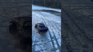 Traxxas Slash Ice Drift!#shorts #traxxas