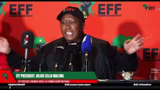 Julius Malema on DA’s intentions to dissolve the council at the City of Johannesburg Metro