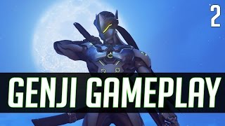 Overwatch Beta - Genji Gameplay | Highlights #2