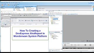 How To Creating a DevExpress XtraReport In Wonderware System Platform