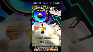 Bhai ye to shuru hote hi khatm ho gya ||free fire funny 🤣 gameplay #freefire #tgrnz