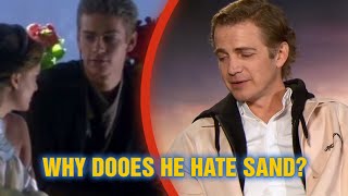 Hayden Christensen finally asked about SAND!