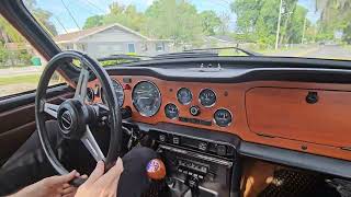 1976 Triumph TR6 walk around and drive!