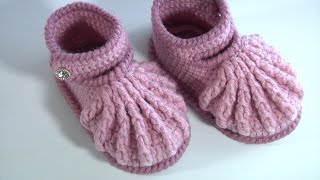 Crochet Trend /Cute Shoes for Baby/How Do you Crochet Baby Shoes Step by Step