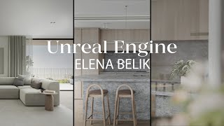 Интерьерная визуализация в Unreal Engine 5 | Итоговая работа Елены Дуборенко | ARHI.TEACH