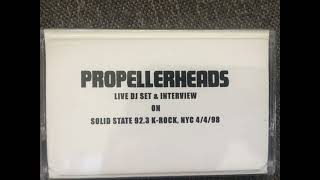 Propellerheads – Live DJ Set & Interview On Solid State 92.3 K-ROCK, NYC 4/4/98