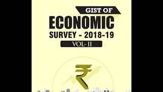 Economic Survey 2019 Volume II by Nihit Kishore   Lecture 32