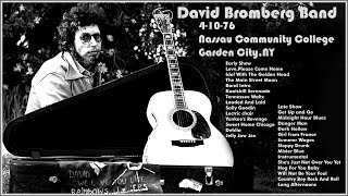 David Bromberg Band Nassau Community College NY 1976 (Audio soundboard two full sets)