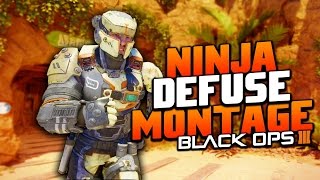 BLACK OPS 3 NINJA DEFUSE MONTAGE! (Funny Moments, BO3 Funtage)