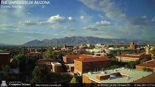 May 16 2024 - UArizona Dept of Computer Science Webcam Timelapse