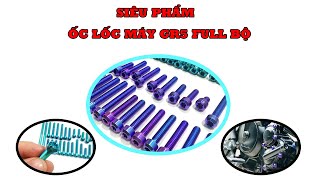 SIÊU PHẨM - Ốc Lốc Máy GR5 Màu Titan, Lục Bảo Exciter, Winner, Sirius Và Nhiều Dòng Xe Khác.