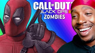 Reaction To BO3 Zombies Funny Moments - Deadpool and The Multiverse of Maps!