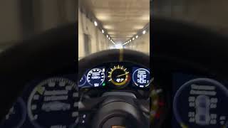 Porsche 992 GT3 RS Exhaust SOUND - Tunnel #shorts