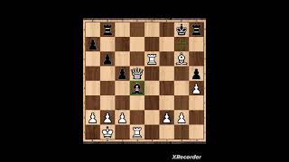 Famous mate in 2 moves puzzle #shorts