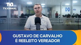 Gustavo de Carvalho, vereador reeleito, destaca apoio ao empreendedorismo