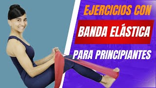 Ejercicios de PILATES con BANDA ELÁSTICA para PRINCIPIANTES| TONIFICA todo tu Cuerpo en 30 Minutos