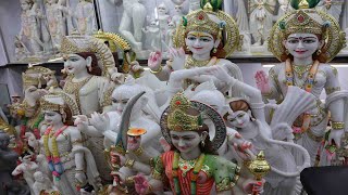 Best White Stone Murti Market In Kolkata  শ্চিমবঙ্গের সবচেয়ে বড় পাথরের মূর্তির বাজার  Gupta Marble