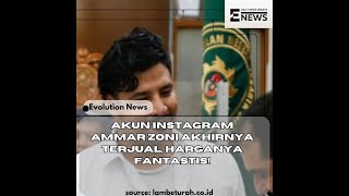 akun instagram ammar zoni akhirnya terjual harganya fantastis