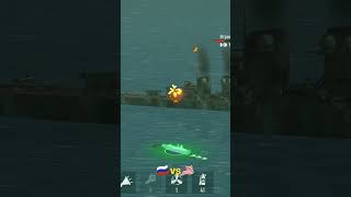 🇷🇺RUSSIAN BATTLESHIP DESTROYED BY 🇺🇸 USS BATTLESHIP - BATTLE OF WARSHIPS