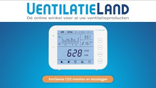 EnviSense CO2 monitor, altijd en overal inzicht in het binnenklimaat