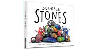 Scribble Stones | Diane Alber | Preschool read-aloud | 4-7 year olds | Creativity | Willpower |