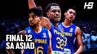 Gilas Pilipinas FINAL 12 Predictions for the Asian Games!