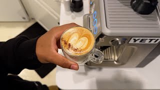 How To Make a Latte with Breville Barista Express #breville #cafe #latte