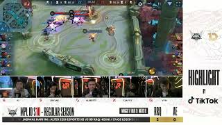 MIC CHECK RRQ HOSHI VS AE MPL ID S10 || MOBILE LEGENDS